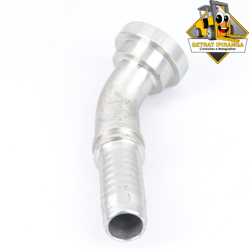 Terminal Flange 45° p/Mangueira Cod.61 – 3000 PSI