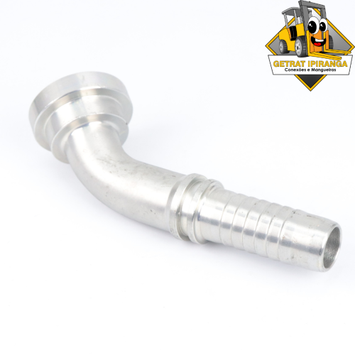 Terminal Flange 45° p/Mangueira Cod.61 – 3000 PSI